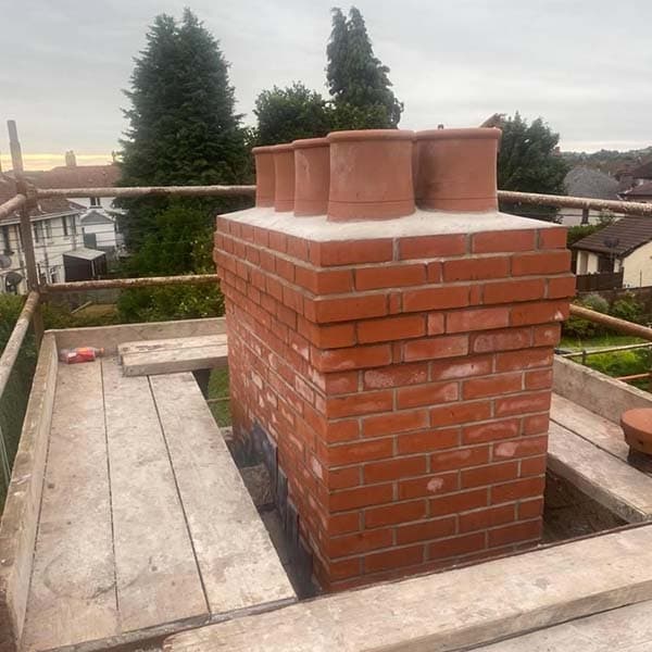 Chimney stack repair